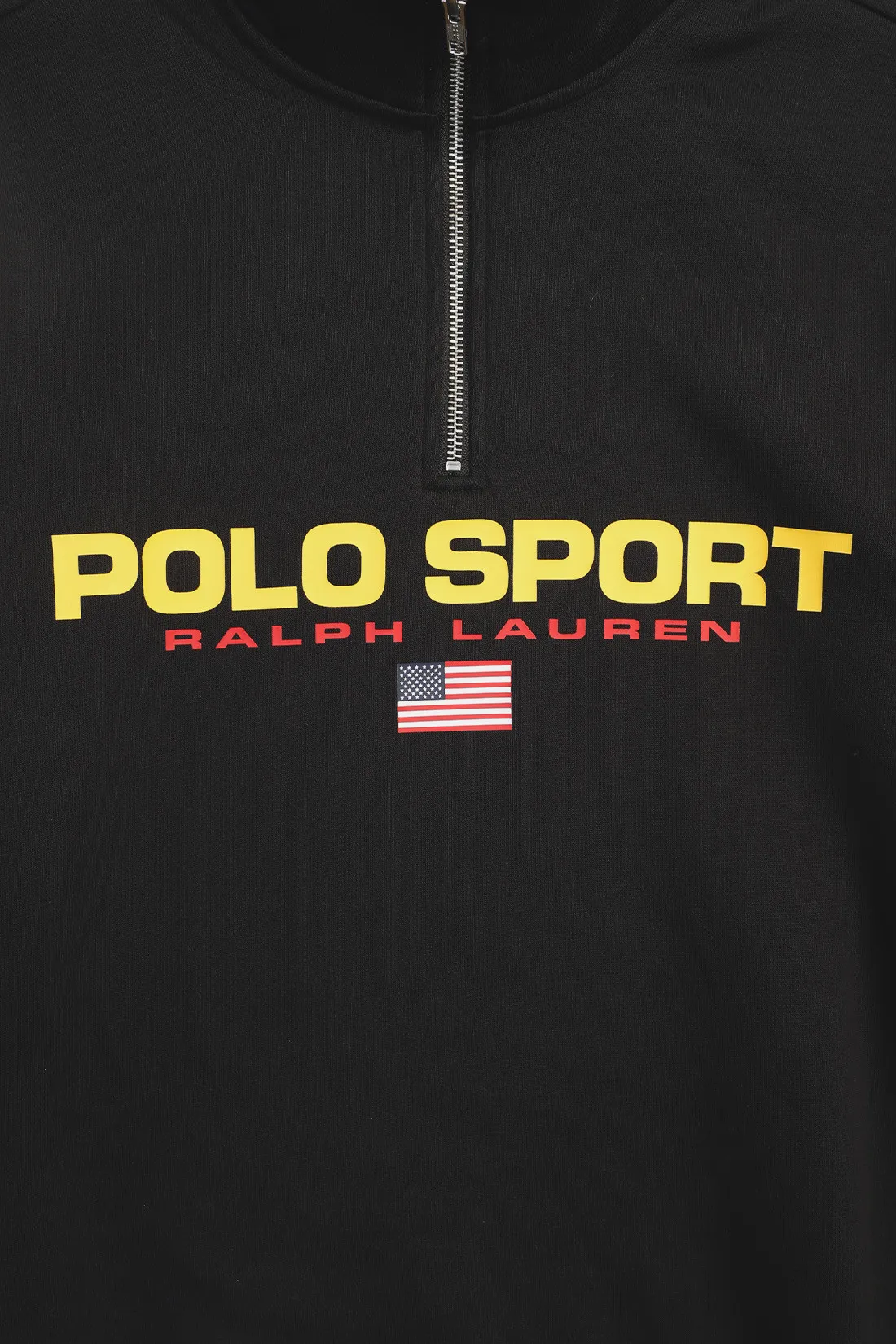 Polo ralph lauren Polo sport fleece half zip Black - GRADUATE STORE