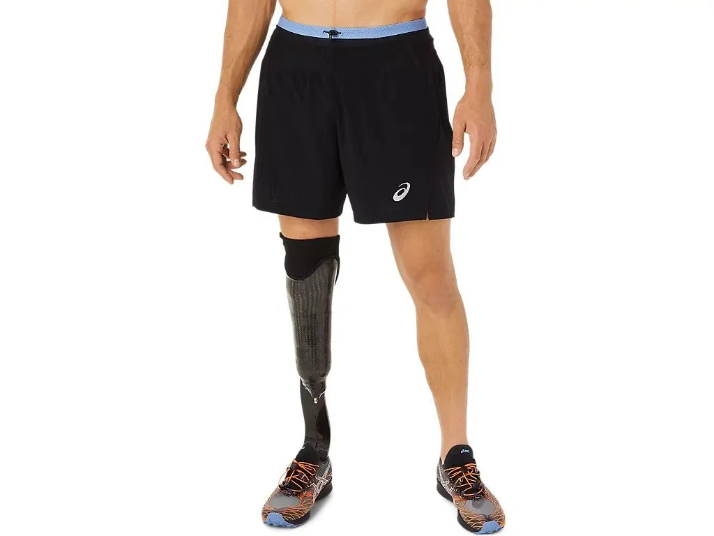 Short de Running Fujitrail Short - Performance Black Blue Harmony